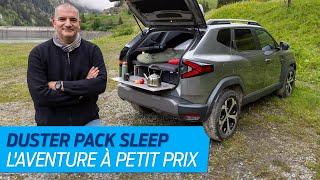 Dacia Duster PACK SLEEP. Laventure à petit prix