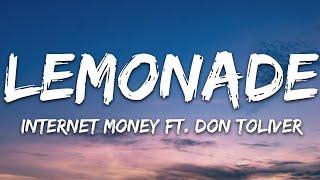 Internet Money - Lemonade Lyrics ft. Don Toliver Gunna & NAV