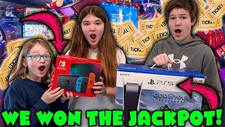 We Hit The JACKPOT We Won A Playstation 5 And A Nintendo Switch