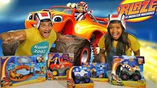 Blaze and the Monster Machines Toy Challenge   Toy Review  Konas2002