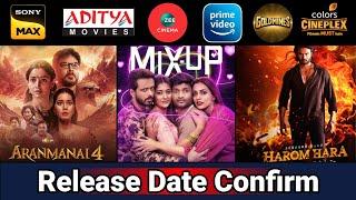 3 New South & Hindi Dubbed Movies  Release Date  Lal Salaam  Aranmanai 4  Harom Hara