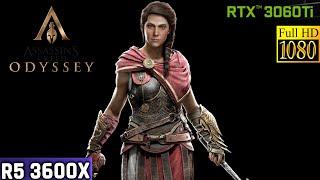 Assassins Creed Odyssey - R5 3600x - 16GB RAM - RTX 3060 TI -1080p