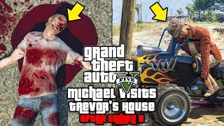 Michael Visits Trevors House After Ending A GTA 5