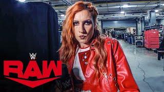 Becky Lynch sends message to Rhea Ripley before winning Women’s World Title Raw April 22 2024