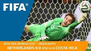 Netherlands v Costa Rica  2014 FIFA World Cup  Match Highlights
