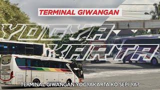 Terminal Giwangan Yogyakarta Se Sepi ini Saat Pagi Hari?