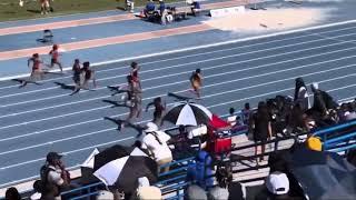 Tom Jones Memorial Womens 100m  Jacious Sears