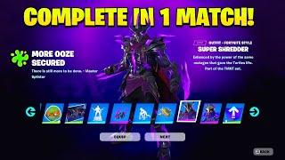 How To COMPLETE ALL COWABUNGA QUESTS in Fortnite TMNT Mini Pass