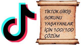 TikTok giriş sorunu yaşayanlar 2020 hd720p