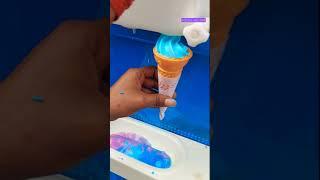 blueberry cone ice cream street food #shorts #youtubeshorts #streetfood #foodieabuzar