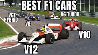 The BEST F1 CARS in each ENGINE Turbo & Naturally Aspirated