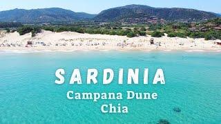 Chia Campana Dune spiaggia dalla sabbia fine e dorata  Sardegna 2023