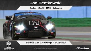 iRacing - 24S3 - Aston Martin GT4 - Sports Car Challenge - Misano - Jan