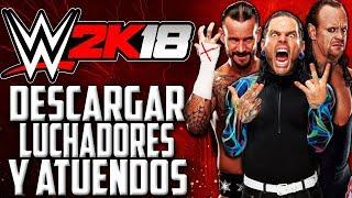 WWE2K18 Como Descargar Luchadores y Atuendos Personalizados  TUTORIAL PS4