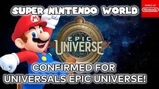 Super Nintendo World CONFIRMED for Orlandos new EPIC UNIVERSE