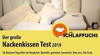 Nackenkissen Test  10 Topseller von Amazon im Test 2019