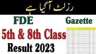 8 class result 2023 federal board  5th class result 2023  fazal academy  8 class ka result