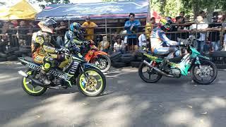 BATTLE TOMY SALIM VS REXY KEPO FINAL BBK STD 125CC OPEN JATIM M2SR TRENGGALEK