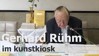 Gerhard Rühm im kunstkiosk