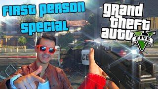 GTA 5 First Person  Online Lets Play #1 FACECAM - EGO SHOOTER SPECIAL  HD