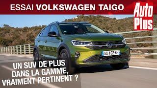 Essai Volkswagen Taigo 2022  un SUV de plus pertinent ?