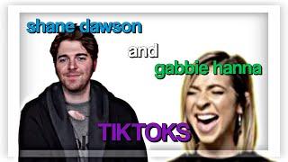 shane dawson and gabbie hanna getting cancelled on tiktok for 8 minutes straight