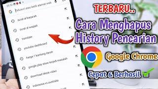 CEPAT & TUNTAS Cara Menghapus History Pencarian Google Chrome