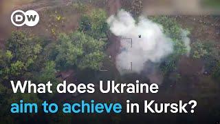 Russia fights to hold back Ukrainian units in the Kursk region DW News