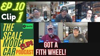 With Guest Co-Host Hobbydude007a.k.a.Mark BatsonThe Scale Model Car Podcast Clips 10.1 0