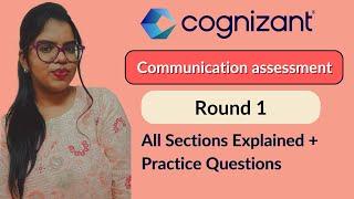 Cognizant communication assessment  How to clear ? Watch now  Batch 2025 #cognizant #placement