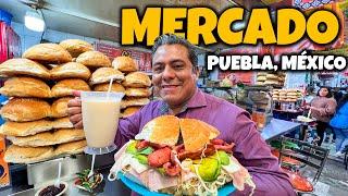 CEMITAS GIGANTES y el MERCADO 5 de Mayo de PUEBLA MEXICO