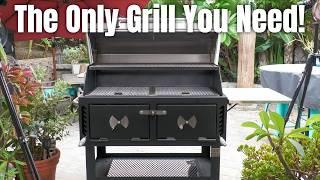 Its A Grill A Smoker An Offset And Vertical Smoker All Wrapped Up Into One LSG