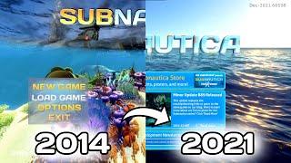 I Played the ORIGINAL 2014 EARLY-ACCESS Subnautica Build and it was SO CURSED