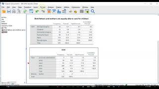 APA Tables from SPSS