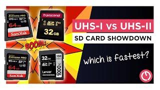 SD Cards - UHS-I vs UHS-II - Speed Testing Different Cards