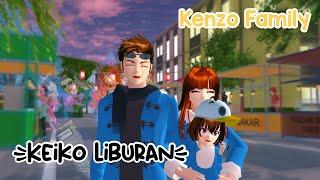 Keiko Liburan Kenzo Family   Drama sakura school simulator