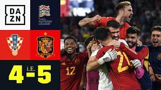 Simon wir der Finalheld Spanien gewinnt Nations League Kroatien - Spanien  Nations League  DAZN