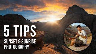 5 Tips for Better SunriseSunset Photography  Landscape Photography Tips