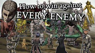 How to win against EVERY ENEMY in Fear and Hunger 80 video supercut