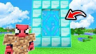 FAKİR ELMAS PORTALI BULDU ZENGİN OLDU  - Minecraft