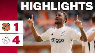 Superb strike by Kenneth Taylor   Highlights FC Volendam - Ajax  Eredivisie