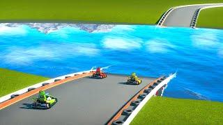 Go Kart Track vs Deep Water – Planet Coaster