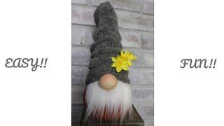 FUN and EASY How to Make a Sock Gnome