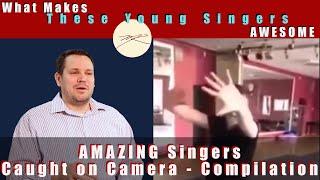 What Makes AMAZING Singers caught on camera - Compilation AWESOME?  Dr. Marc  -  Reaction
