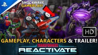 New Shockwave Gameplay Playable Characters Revealed & Trailer Soon  - Transformers Reactivate 2024