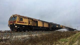 TRRS 518 The Train from Hell - LORAM Railgrinder in Action