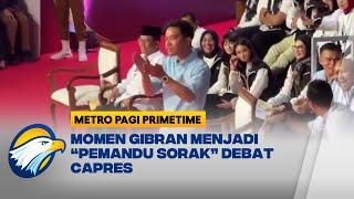 Momen Gibran Menjadi Pemadu Sorak di Debat Capres