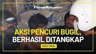 Pelaku Aksi Pencuri Telanjang Terekam CCTV Kafe di Banjarmasin Berhasil Ditangkap Polisi