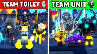 BEST TOILETS VS BEST UNITS Toilet Tower Defense