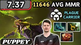 7.37 - Puppey VENOMANCER Hard Support Gameplay 23 ASSISTS - Dota 2 Full Match Gameplay